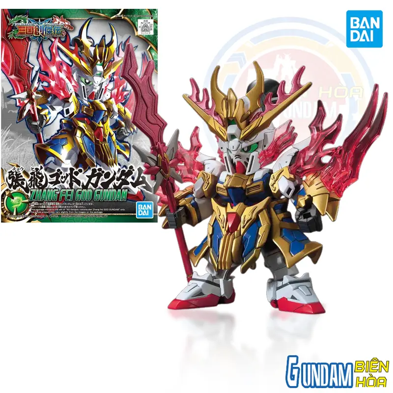Mô hình lắp ráp SD SANGOKU SOKETSUDEN Zhang Fei GOD GUNDAM