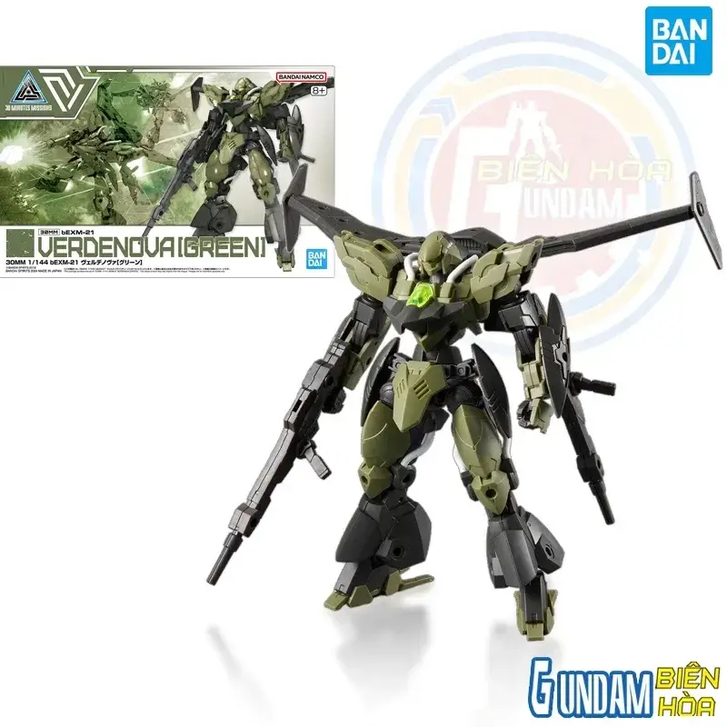 Mô hình lắp ráp 30MM 1/144 bEXM-21 VERDENOVA [GREEN]