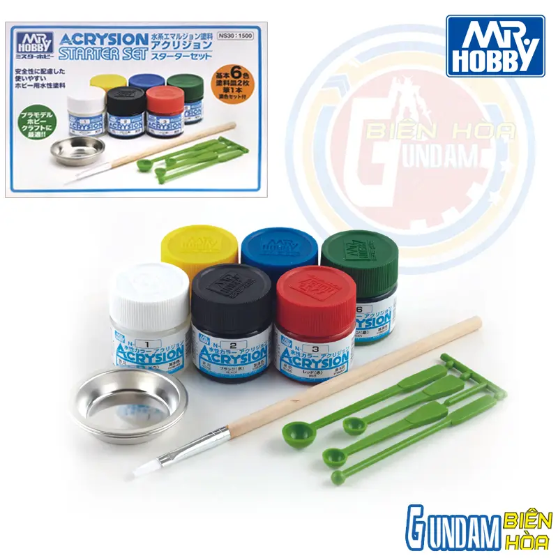 ACRYSION STARTER SET- Bộ Màu Cơ Bản Acrysion cho người mới