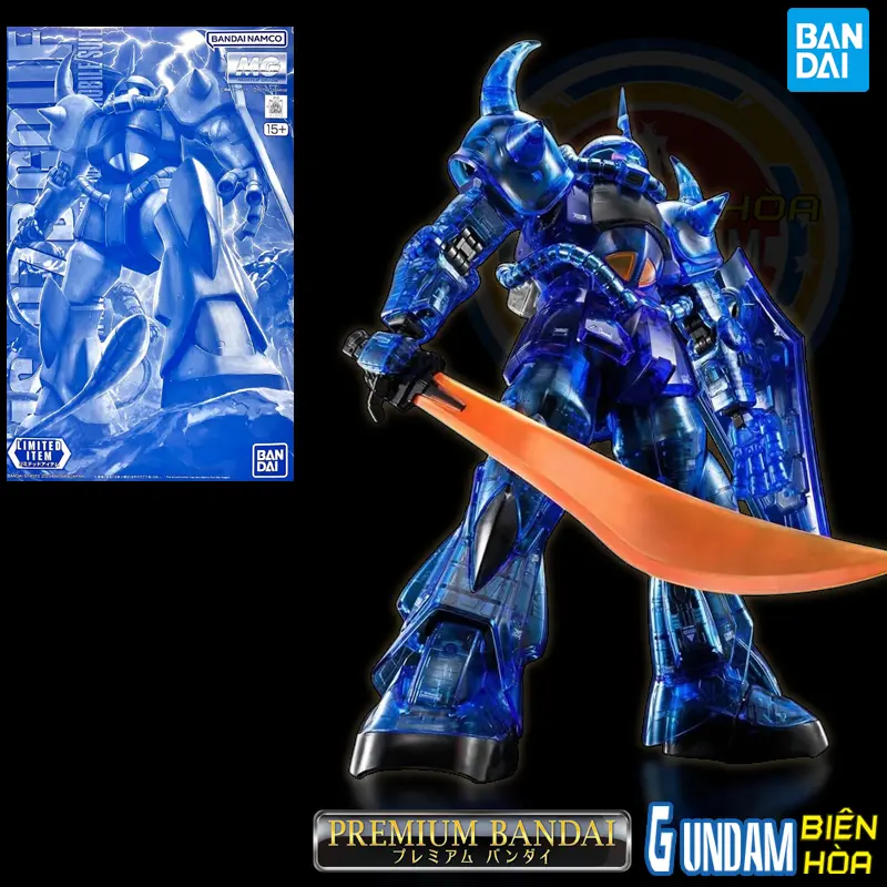 Bộ lắp ráp p-bandai Bandai Spirits MG 1/100 Gouf Ver.2.0 Clear
