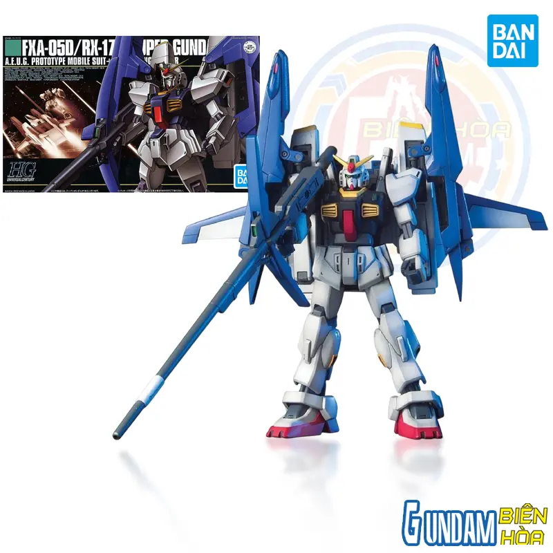 Mô hình lắp ráp 1/144 HGUC FXA-05D/RX178 SUPER GUNDAM
