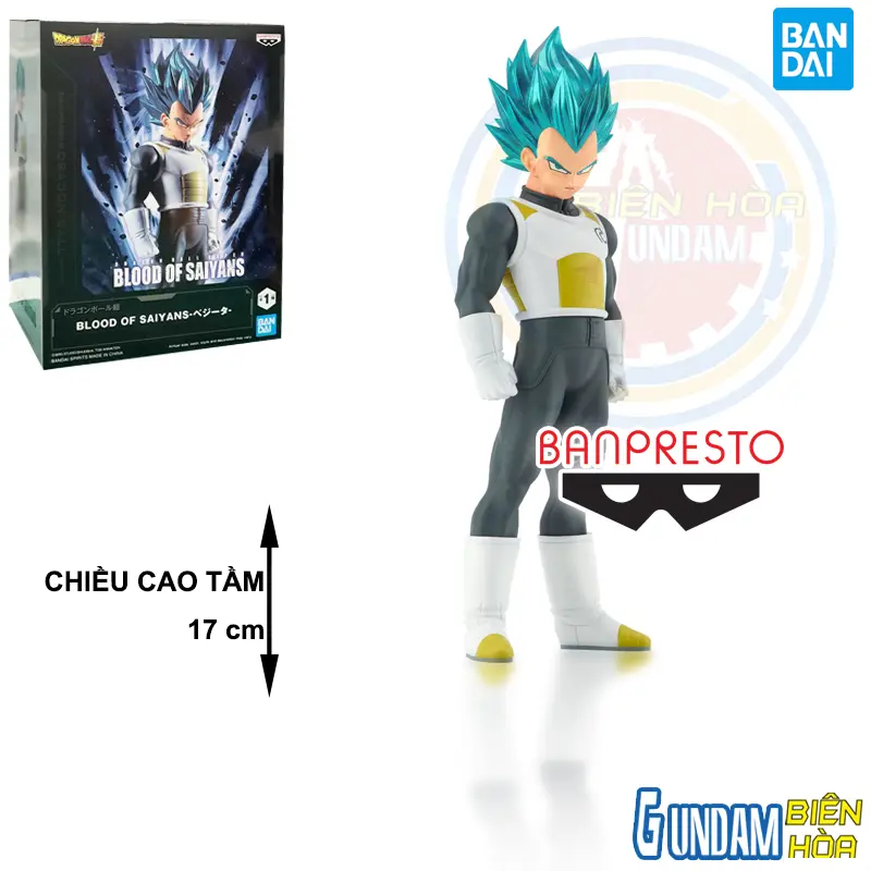 Mô hình Figure Banpresto DRAGON BALL SUPER BLOOD OF SAIYANS-VEGETA-