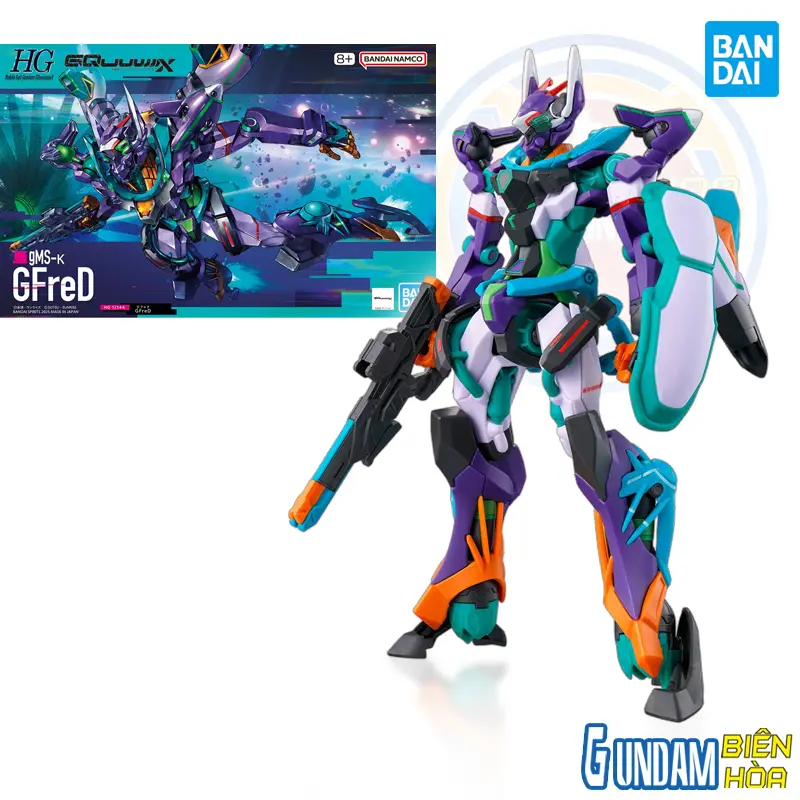 Mô hình lắp ráp HG GQ 1/144 GFRED