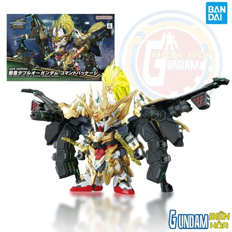 Mô hình lắp ráp SDW HEROES ZHAO YUN 00 GUNDAM COMMAND PACKAGE