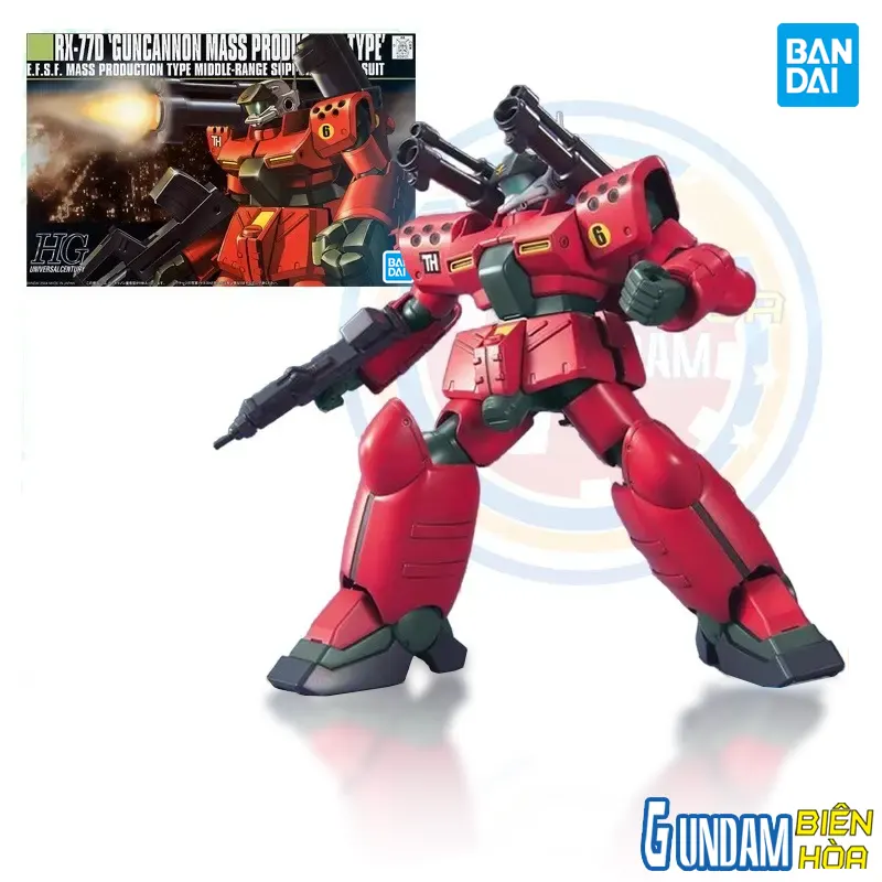 Mô hình lắp ráp 1/144 HGUC GUNCANNON MASS PRODUCTION TYPE