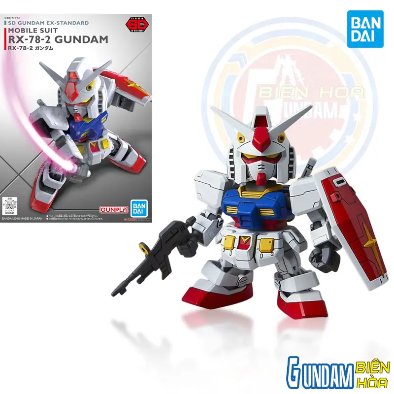 Mô hình lắp ráp SD GUNDAM EX-STANDARD RX-78-2 GUNDAM