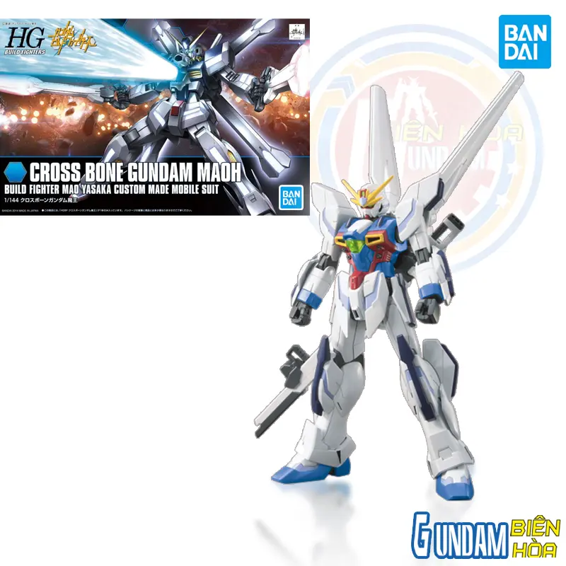 Mô hình lắp ráp HGBF 1/144 GUNDAM X MAOU