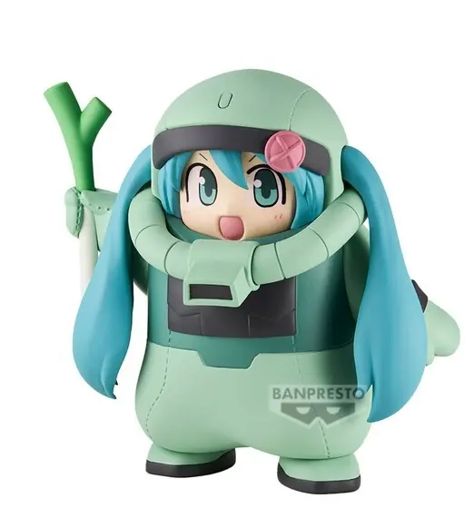 Mô hình Figure Banpresto GUNDAM 45TH×HATSUNE MIKU FIGURE ZAKU COSTUME [HATSUNE MIKU VER.]