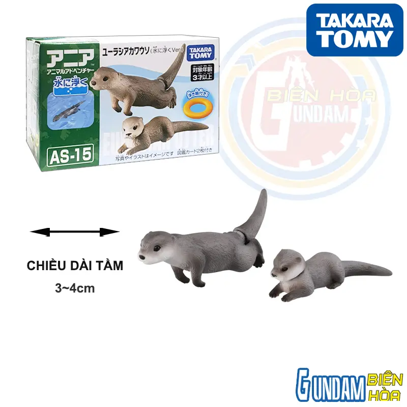 Mô hình Ania AS-15 Eurasian Otter (Floatable Ver,)