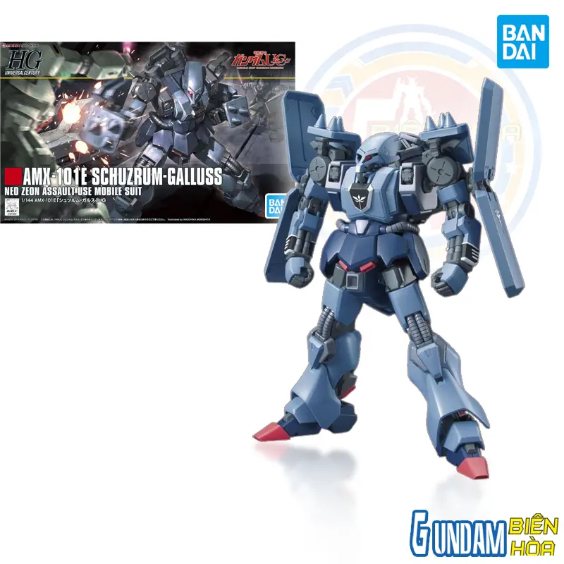 Mô hình lắp ráp 1/144 HGUC SCHUZRUM-GALLUSS