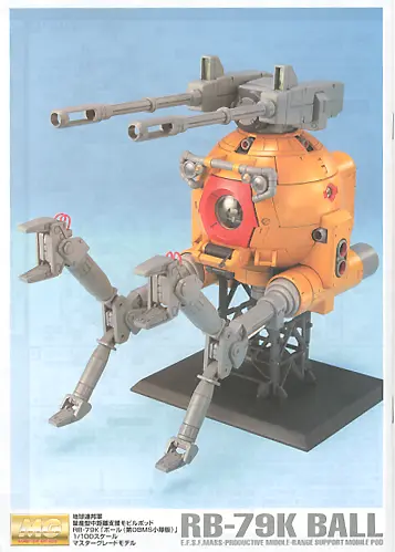 Mô hình lắp ráp MG 1/100 BALL (08 TEAM VER.)