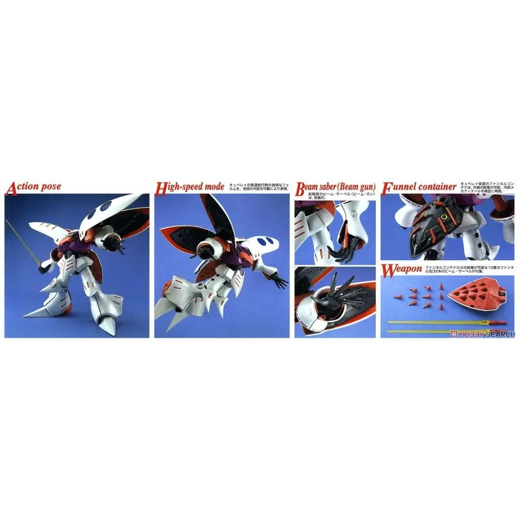 Mô hình lắp ráp MG 1/100 AMX-004 QUBELLEY