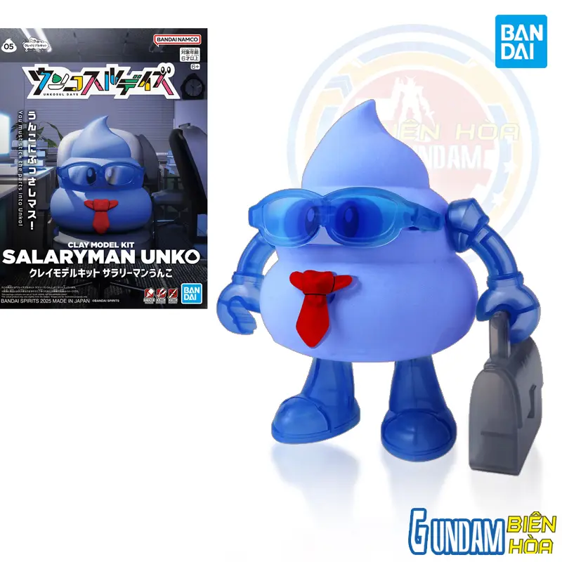 Mô hình lắp ráp CLAY MODEL KIT SALARYMAN UNKO