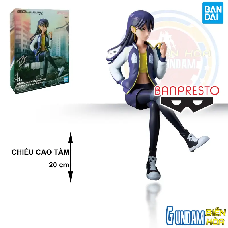 Mô hình Figure Banpresto MOBILE SUIT GUNDAM GQUUUUUUX NYAAN FIGURE PLAIN CLOTHES VER.