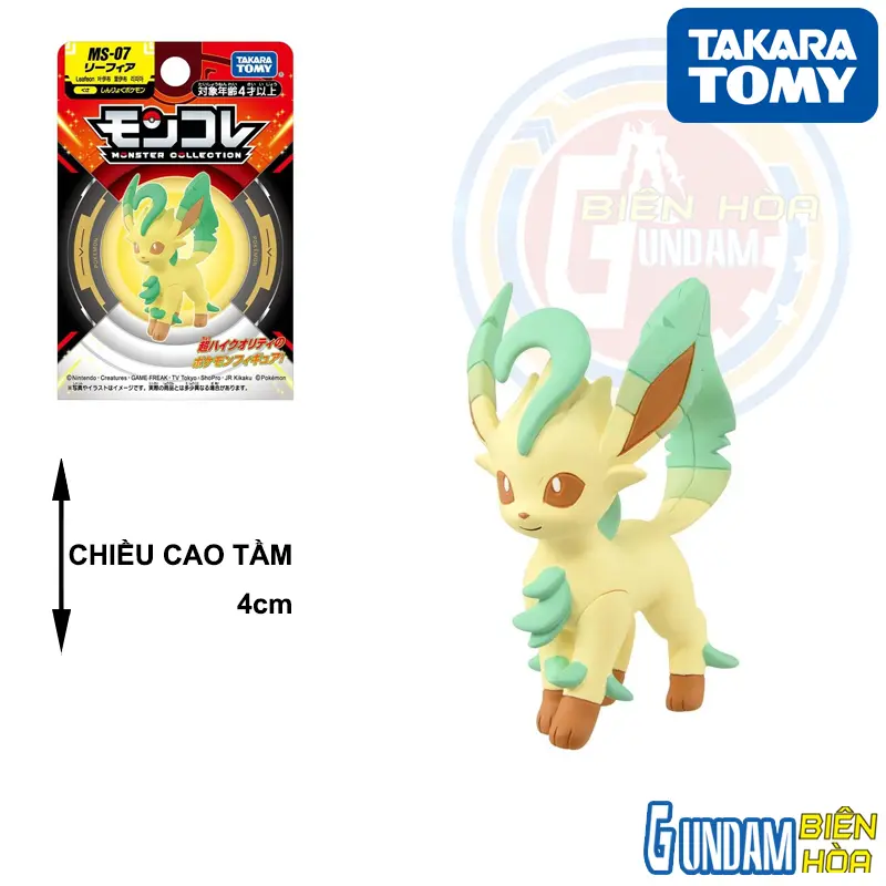 Mô hình Pokemon Moncolle MS-07 Leafia