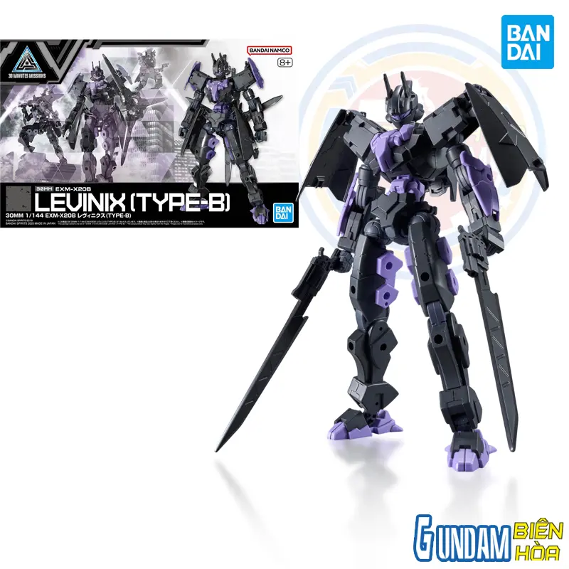 Mô hình lắp ráp 30MM 1/144 EXM-X20B LEVINIX （TYPE-B）