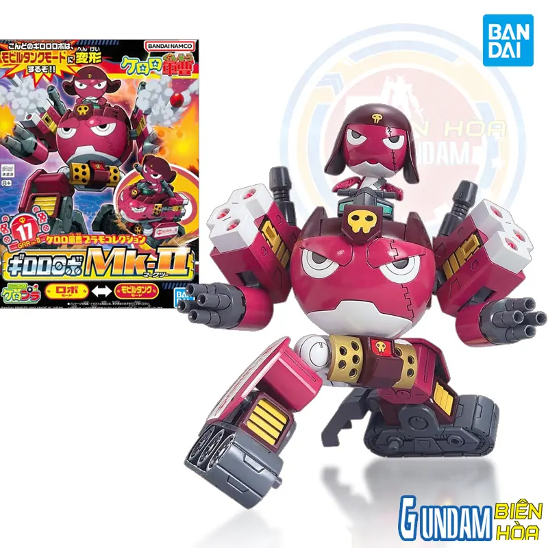 Mô hình lắp ráp SERGENT KERORO PLAMO COLLECTION GIRORO ROBO Mk-Ⅱ