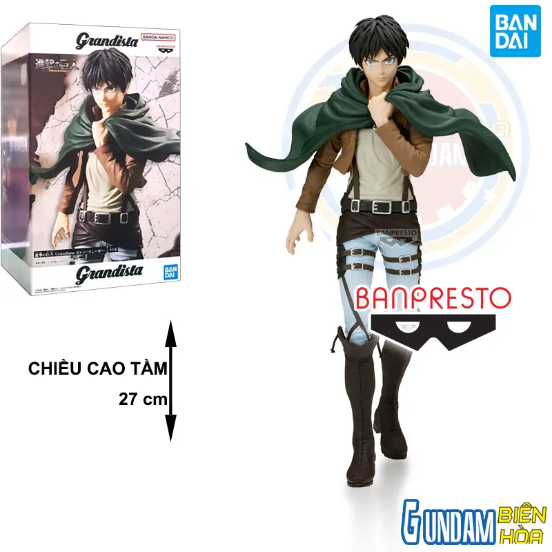 Mô hình figure ATTACK ON TITAN GRANDISTA-EREN YEAGER-