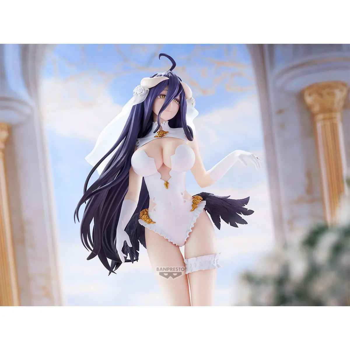 Mô hình figure OVERLORD GLITTER&GLAMOURS-ALBEDO-WEDDING VER.