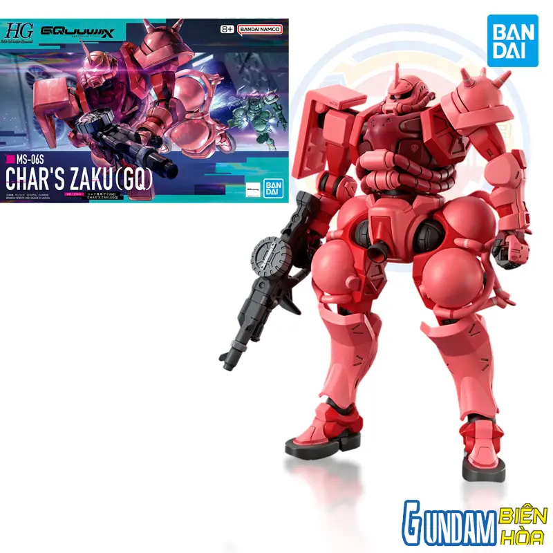 Mô hình lắp ráp HG 1/144 CHAR'S ZAKU（GQ）