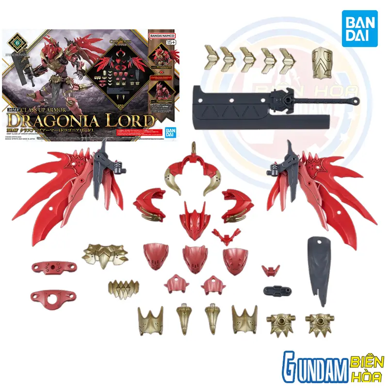 Bộ phụ kiện lắp ráp 30MF CLASS UP ARMOR （DRAGONIA LORD）