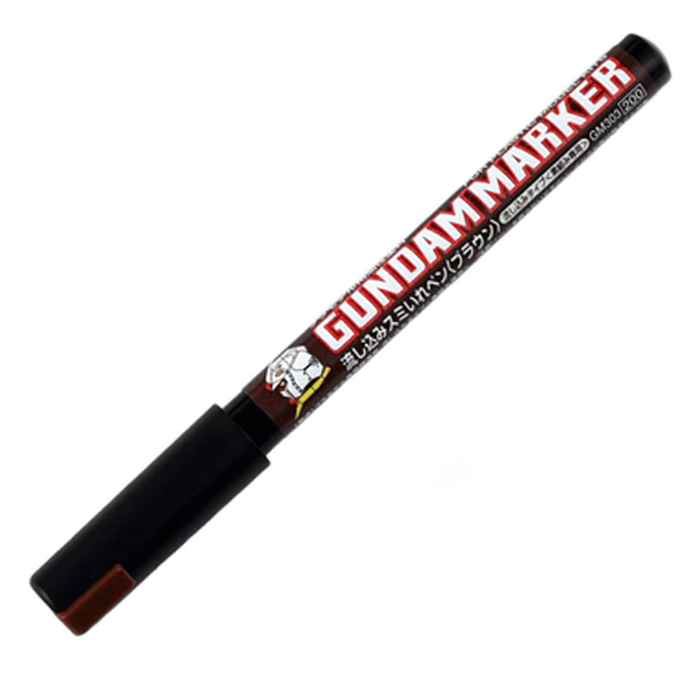Bút Kẻ Lằn Chảy Gundam Marker GM303 NÂU (BROWN)
