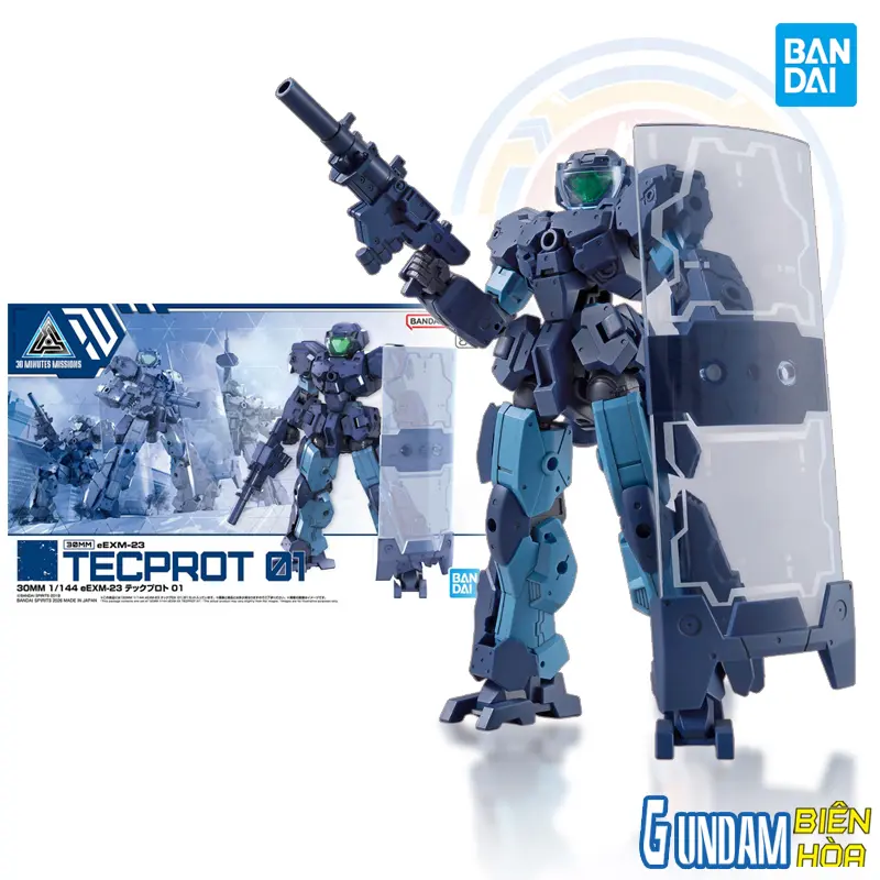 Mô hình lắp ráp 30MM 1/144 eEXM-23 TECPROT 01