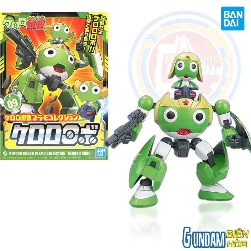 Mô hình lắp ráp SERGENT KERORO PLAMO COLLECTION KULULU ROBO