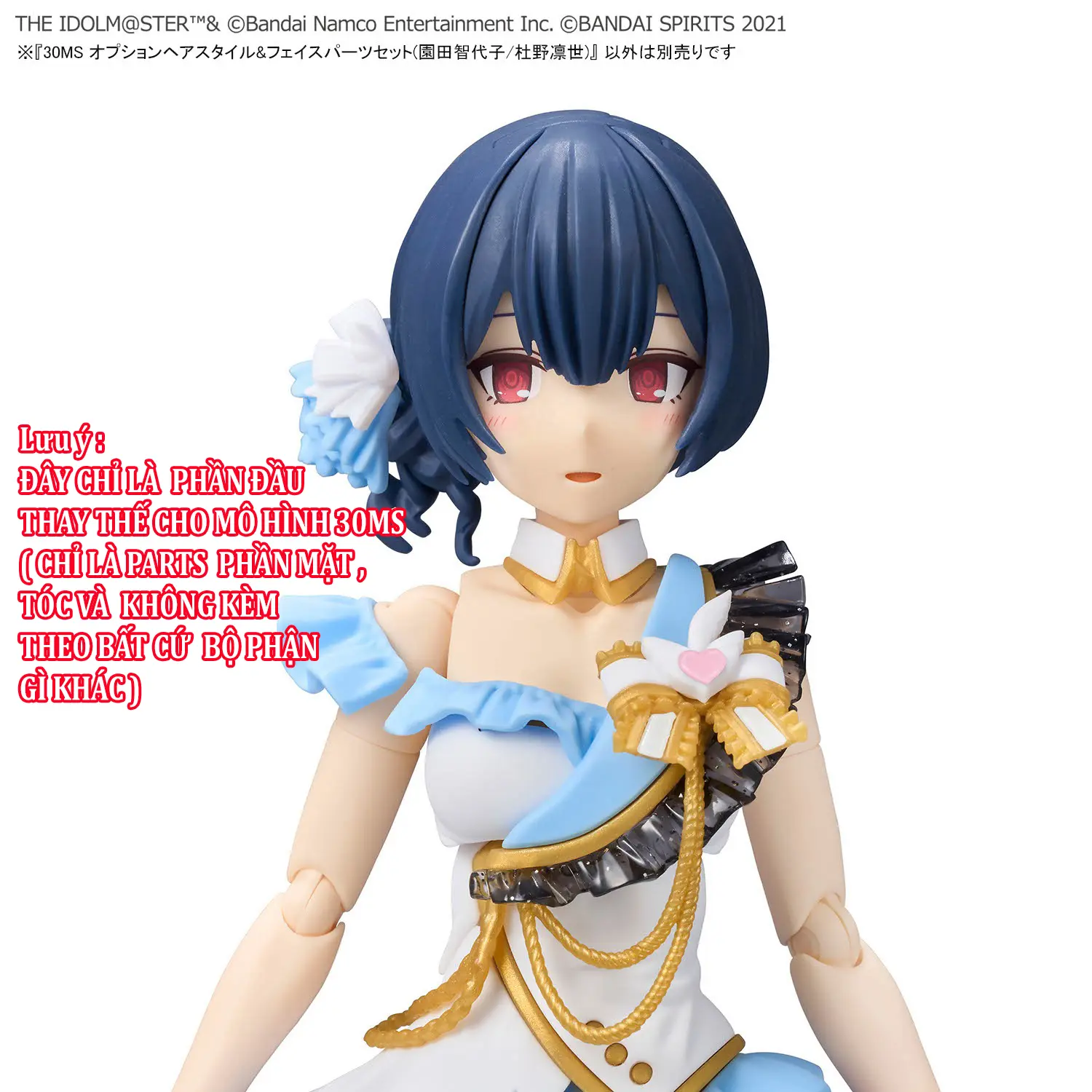 30MS OPTION HAIR STYLE & FACE PARTS SET （CHIYOKO SONODA/RINZE MORINO）