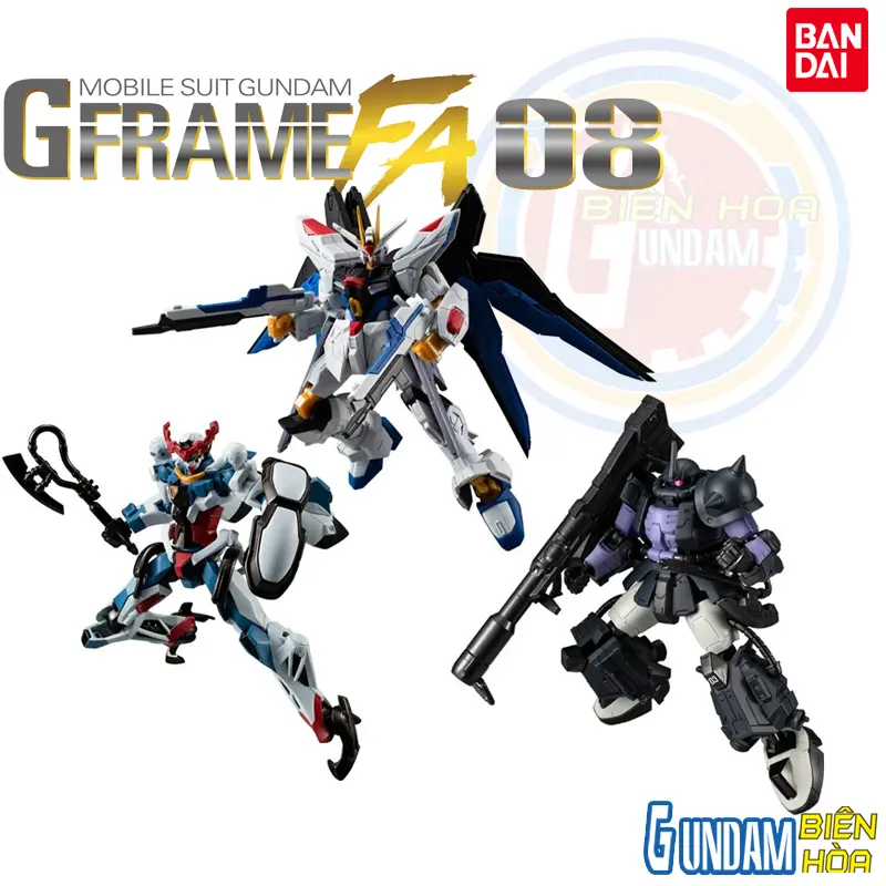 Mô hình lắp ráp gundam MOBILE SUIT GUNDAM G-FRAME FA 08