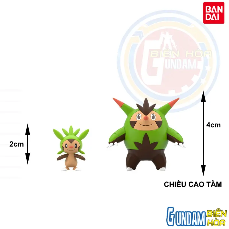 Mô hình POKÉMO SCALE WORLD KALOS REGION 3-Harimaron & hariborg