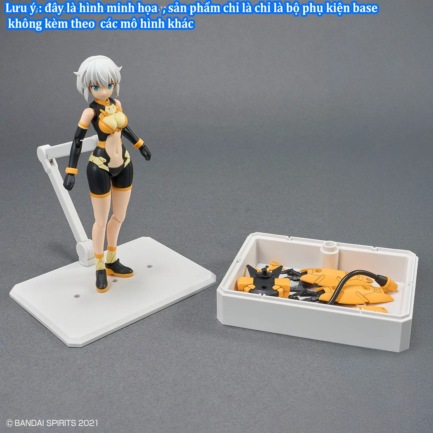 Phụ kiện trưng bày ACTION BASE 7 & OPTION BOX [WHITE]