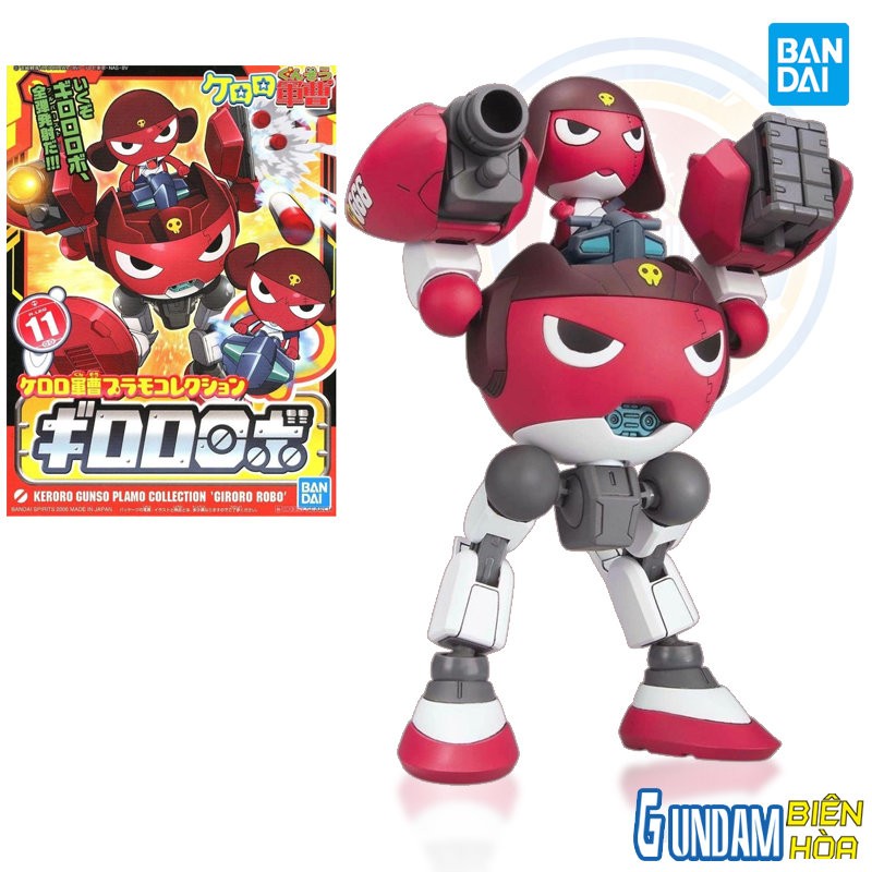 Mô hình lắp ráp SERGENT KERORO PLAMO COLLECTION GIRORO ROBO