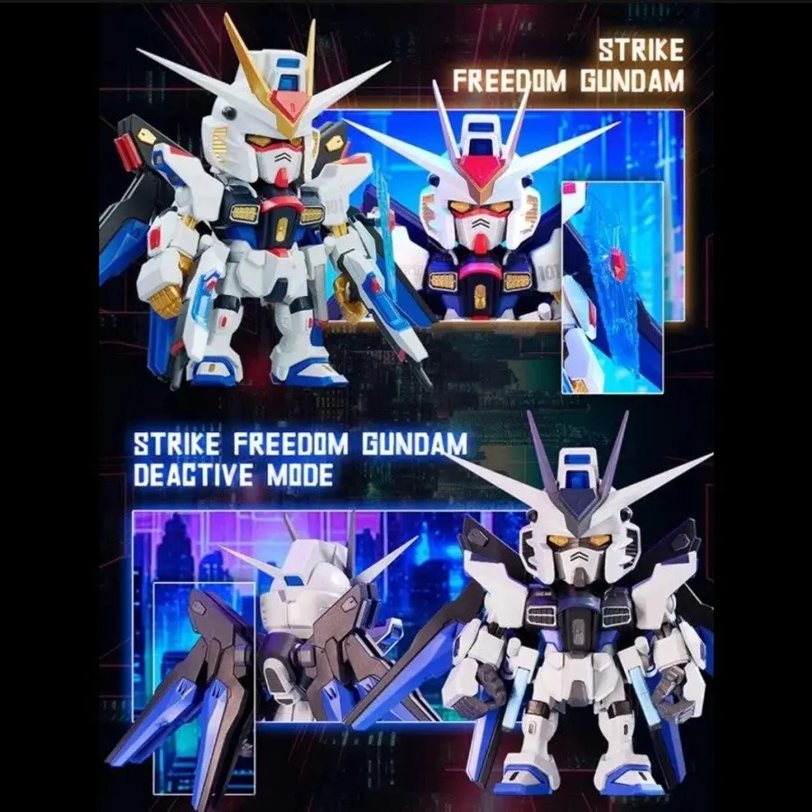 Mô hình QMSV MINI STRIKE FREEDOM GUNDAM & JUSTICE GUNDAM