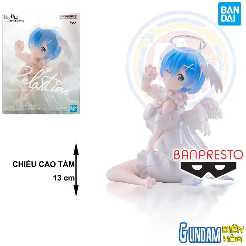 Mô hình Figure Banpresto RE:ZERO -STARTING LIFE IN ANOTHER WORLD-RELAX TIME-REM SWEET ANGEL VER