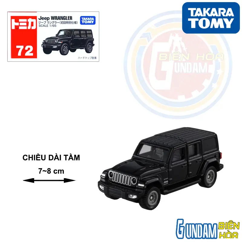 Xe mô hình TOMICA No.72-9 Jeep Wrangler (SP) 25
