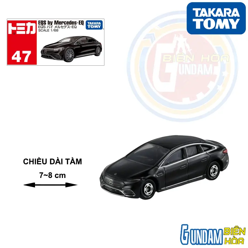 Xe mô hình TOMICA No.47-8 Mercedes Benz EQ