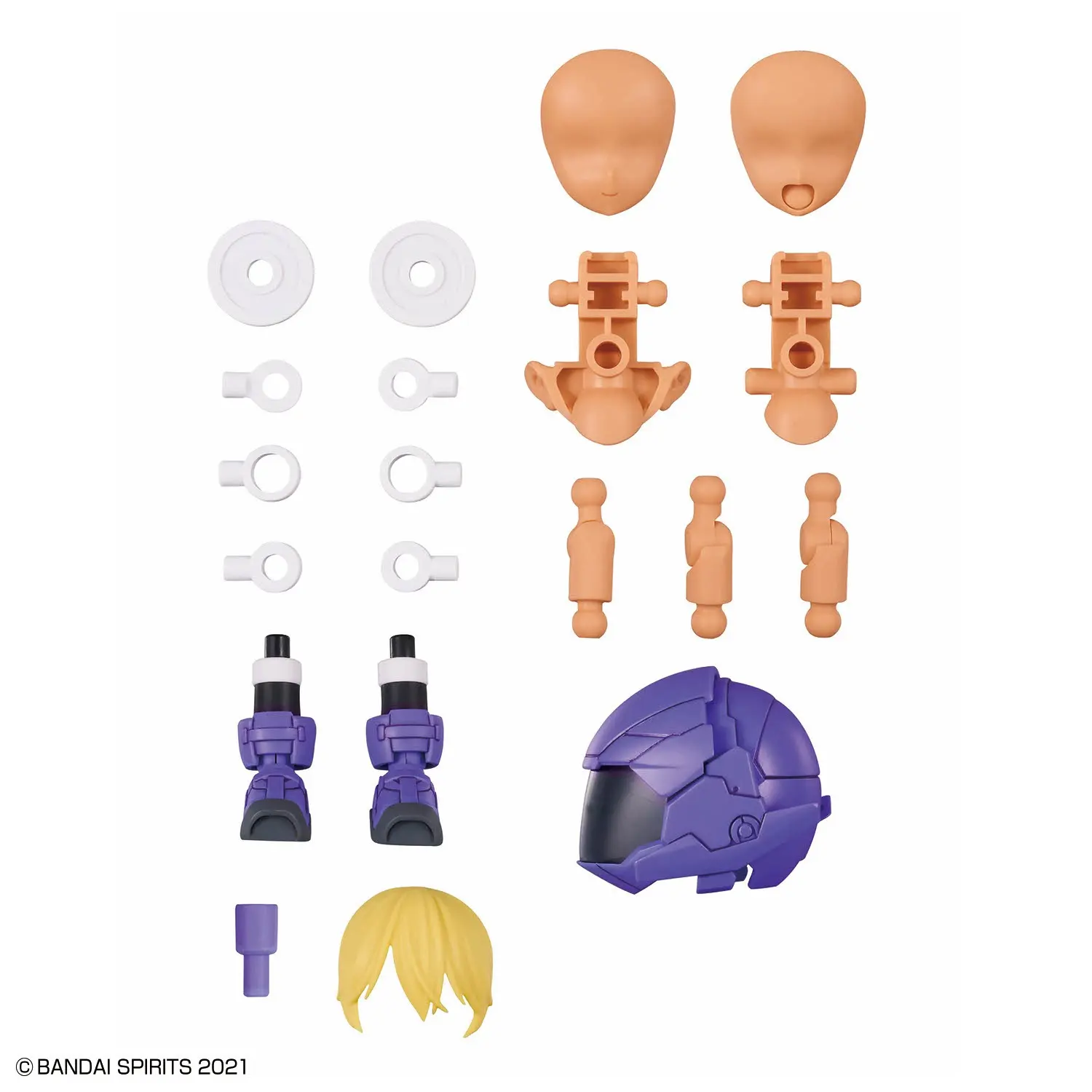 Bộ phụ kiện lắp ráp 30MS OPTION PARTS SET 25 (TURBO COSTUME γ) [COLOR C]