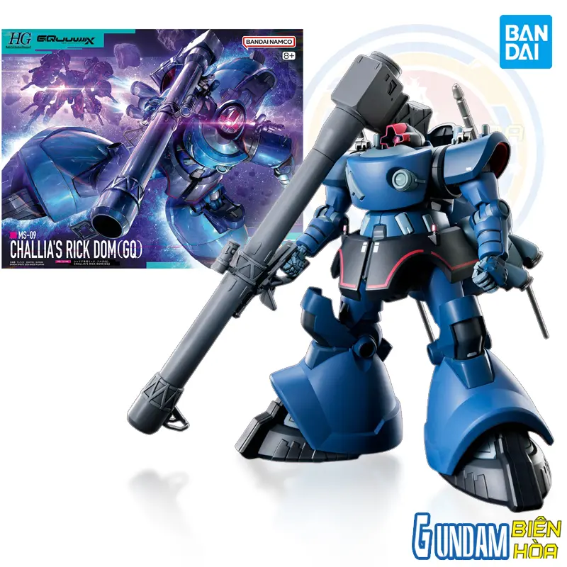 Mô hình lắp ráp HG 1/144 CHALLIA'S RICK DOM（GQ）