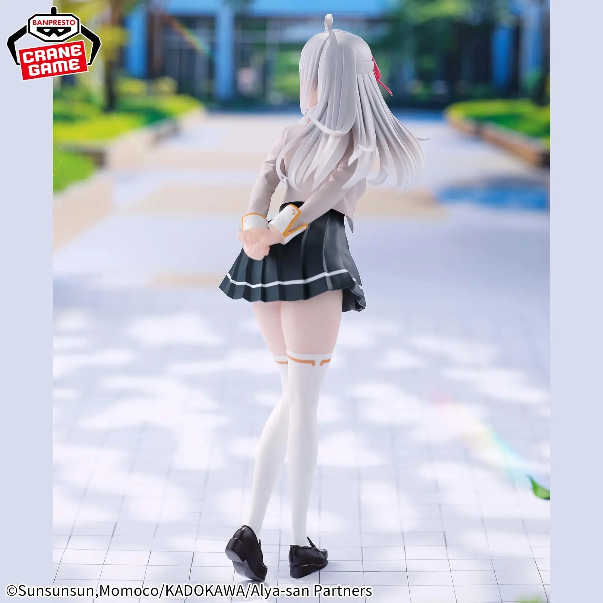 Mô hình Figure Banpresto ALYA SOMETIMES HIDES HER FEELINGS IN RUSIAN GLITTER & GLAMOURS ALYA SCHOOL UNIFORM VER.