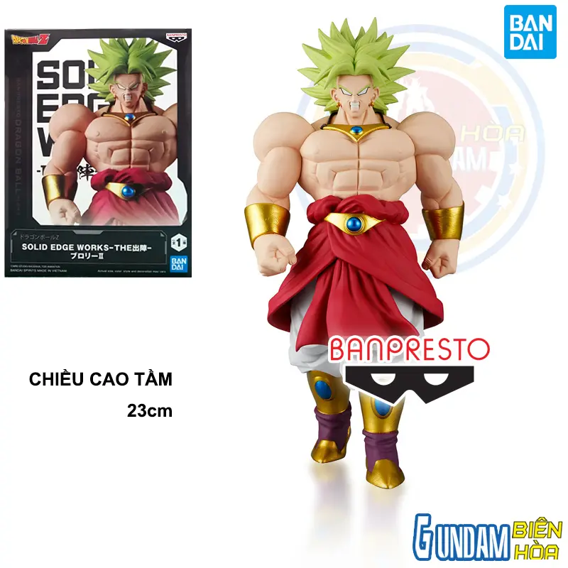 Mô hình Figure Banpresto DRAGON BALL Z SOLID EDGE WORKS BROLY Ⅱ