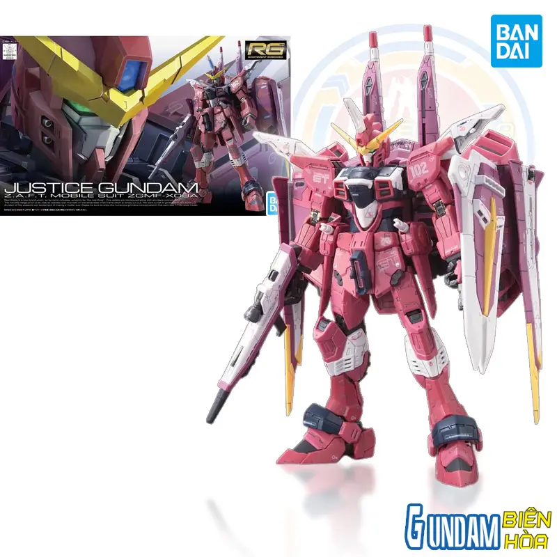 Mô hình lắp ráp RG 1/144 JUSTICE GUNDAM