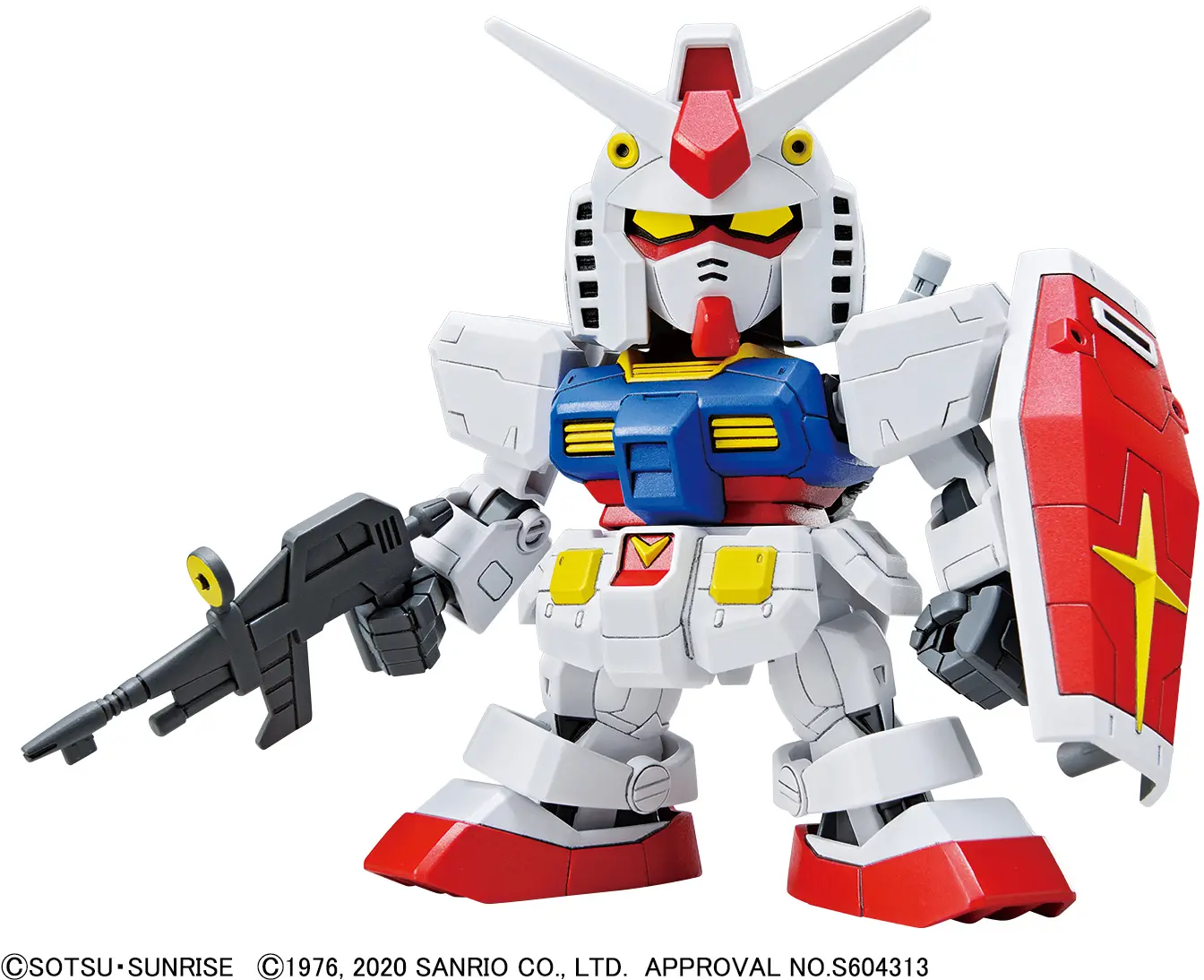 Mô hình lắp ráp HELLO KITTY/RX-78-2 GUNDAM[SD EX-STANDARD]