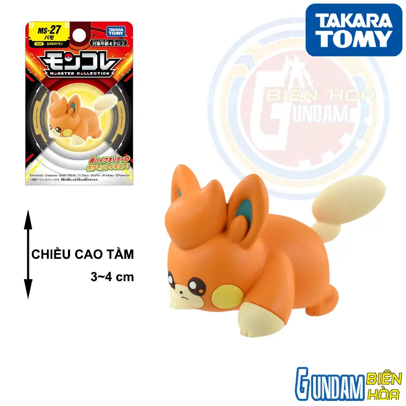 Mô hình Moncolle Pokemon MS-27 Pamo