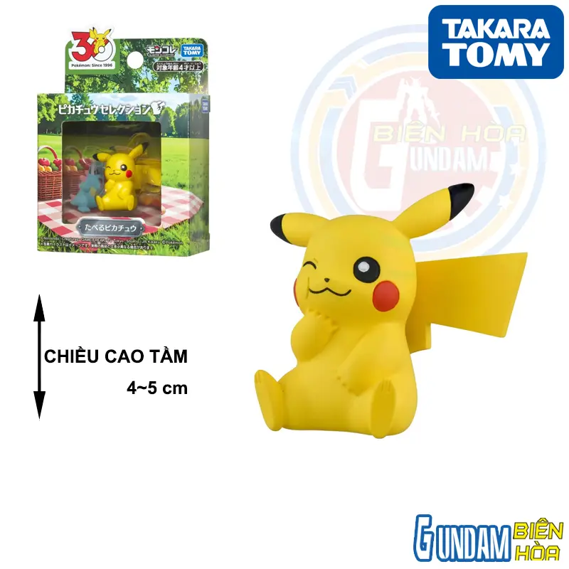 Mô hình Moncolle Pokemon Moncoll 30th Pikachu May