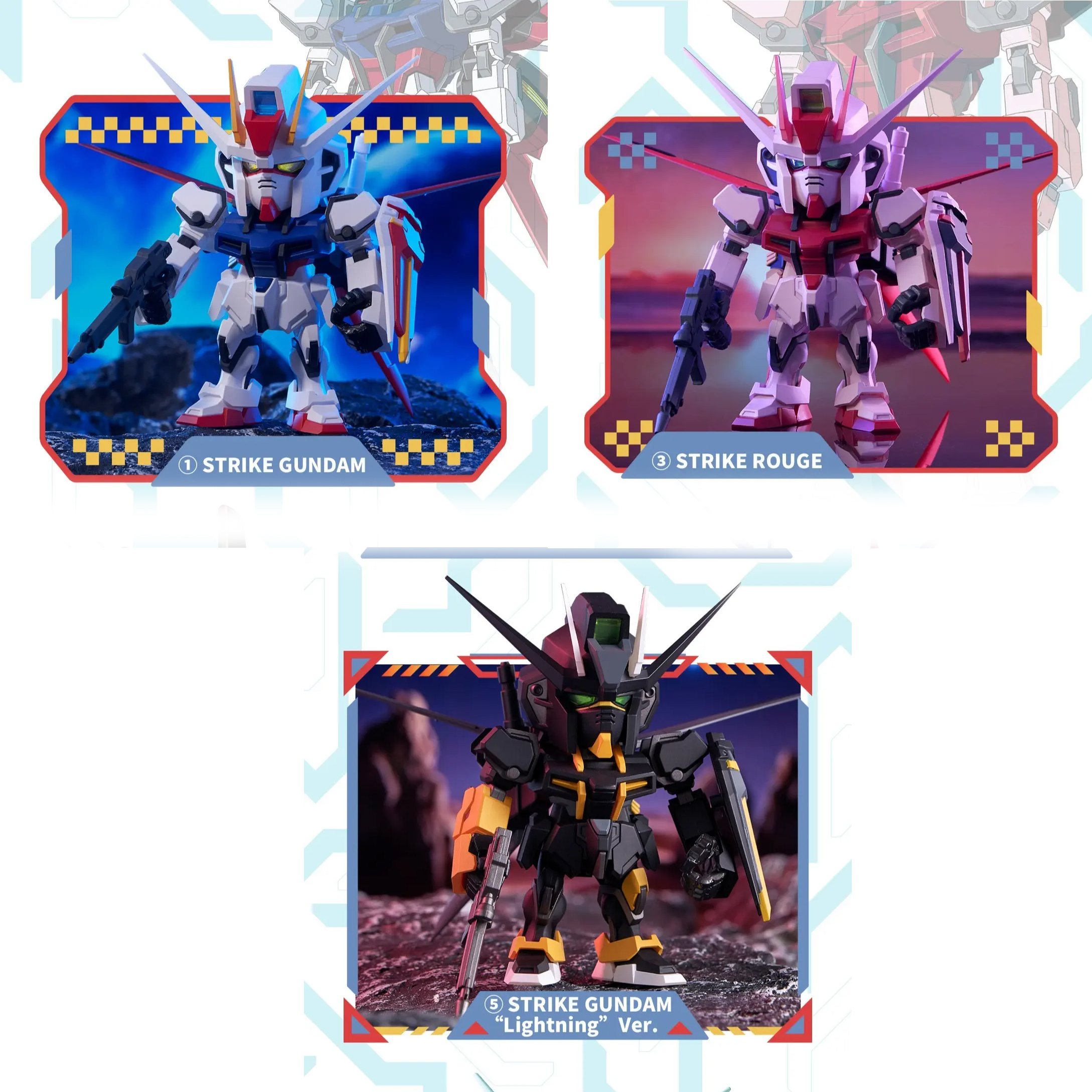 Mô hình QMSV MINI STRIKE & DESTINY GUNDAM