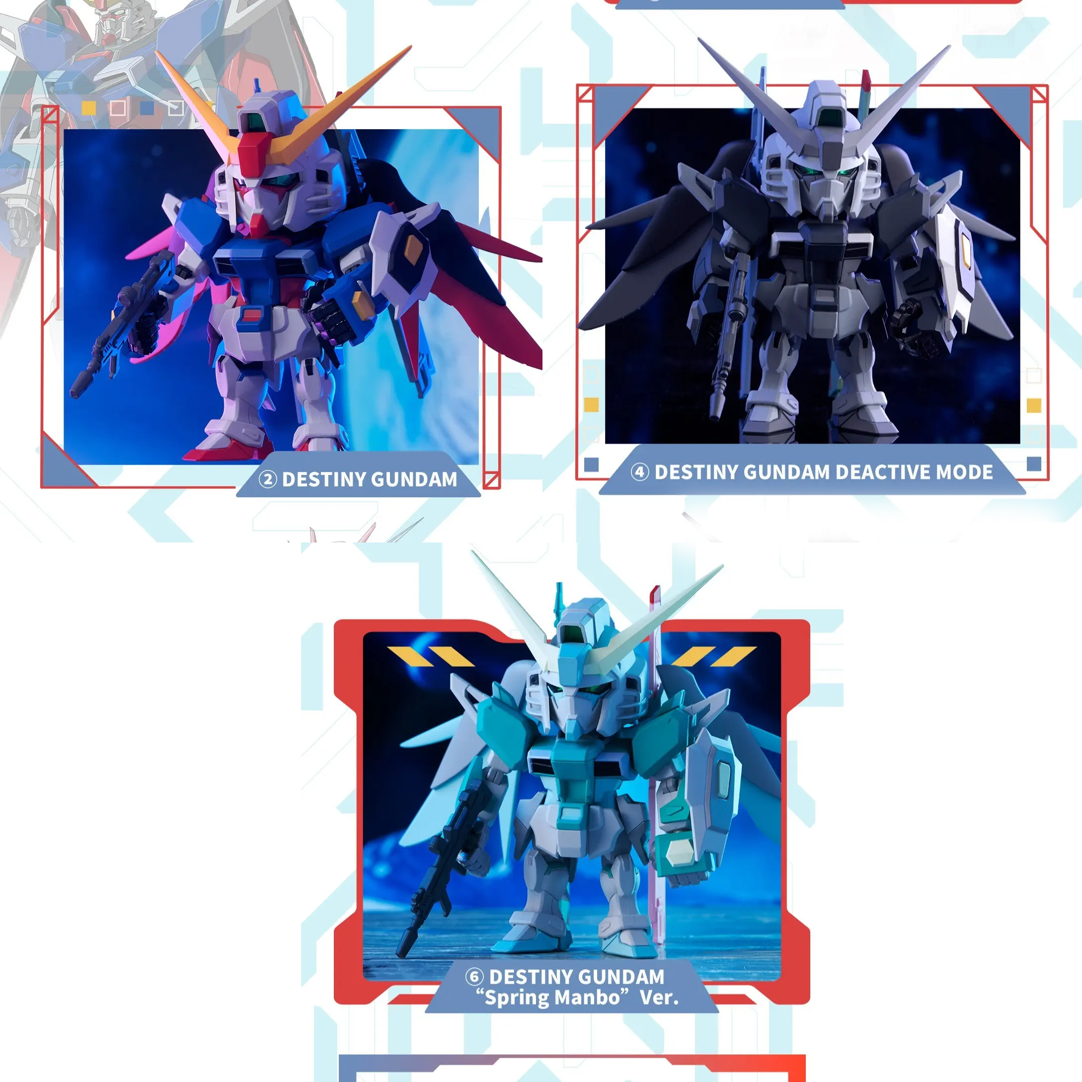 Mô hình QMSV MINI STRIKE & DESTINY GUNDAM