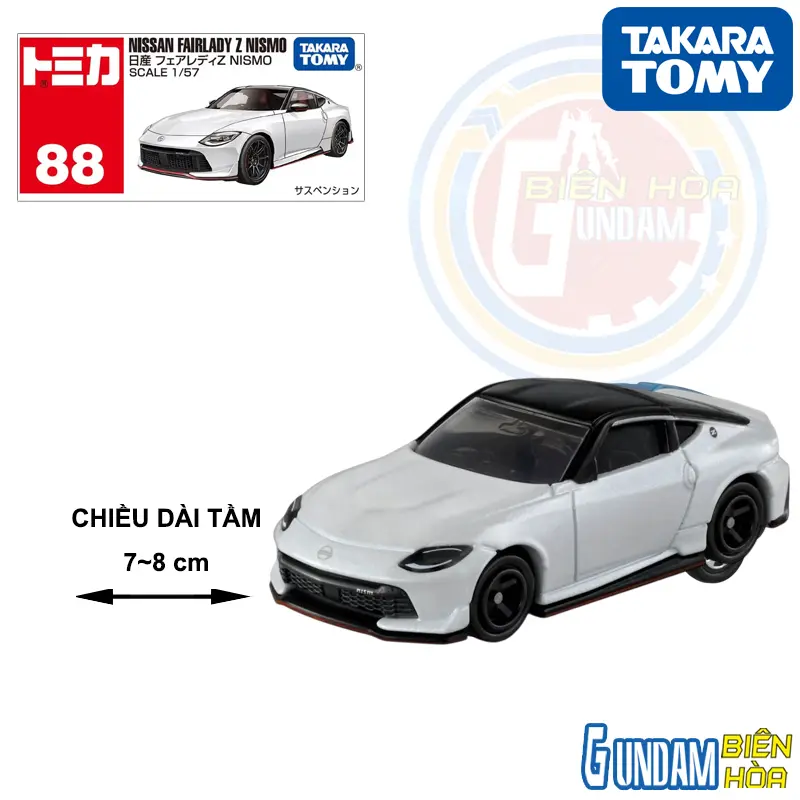 Xe mô hình TOMICA No.88-7 Nissan Fairlady Z Nismo Box